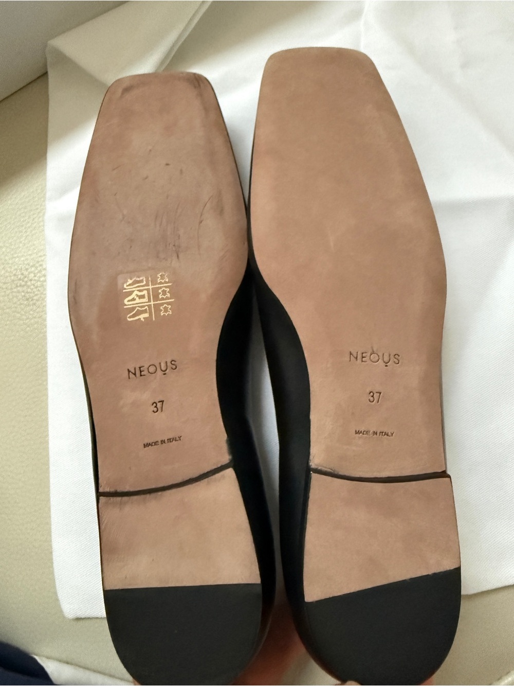 Neous Atlas Leather Ballet Flats sz 37 (IT) - Picture 8 of 12